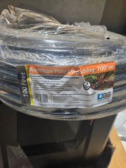Poly drip tubing