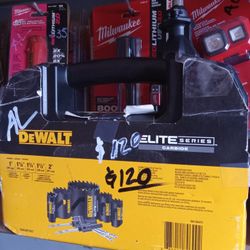DEWALT ELITE SERIES Carbide-tipped Non-arbored Hole saw Set 9 -Piece.