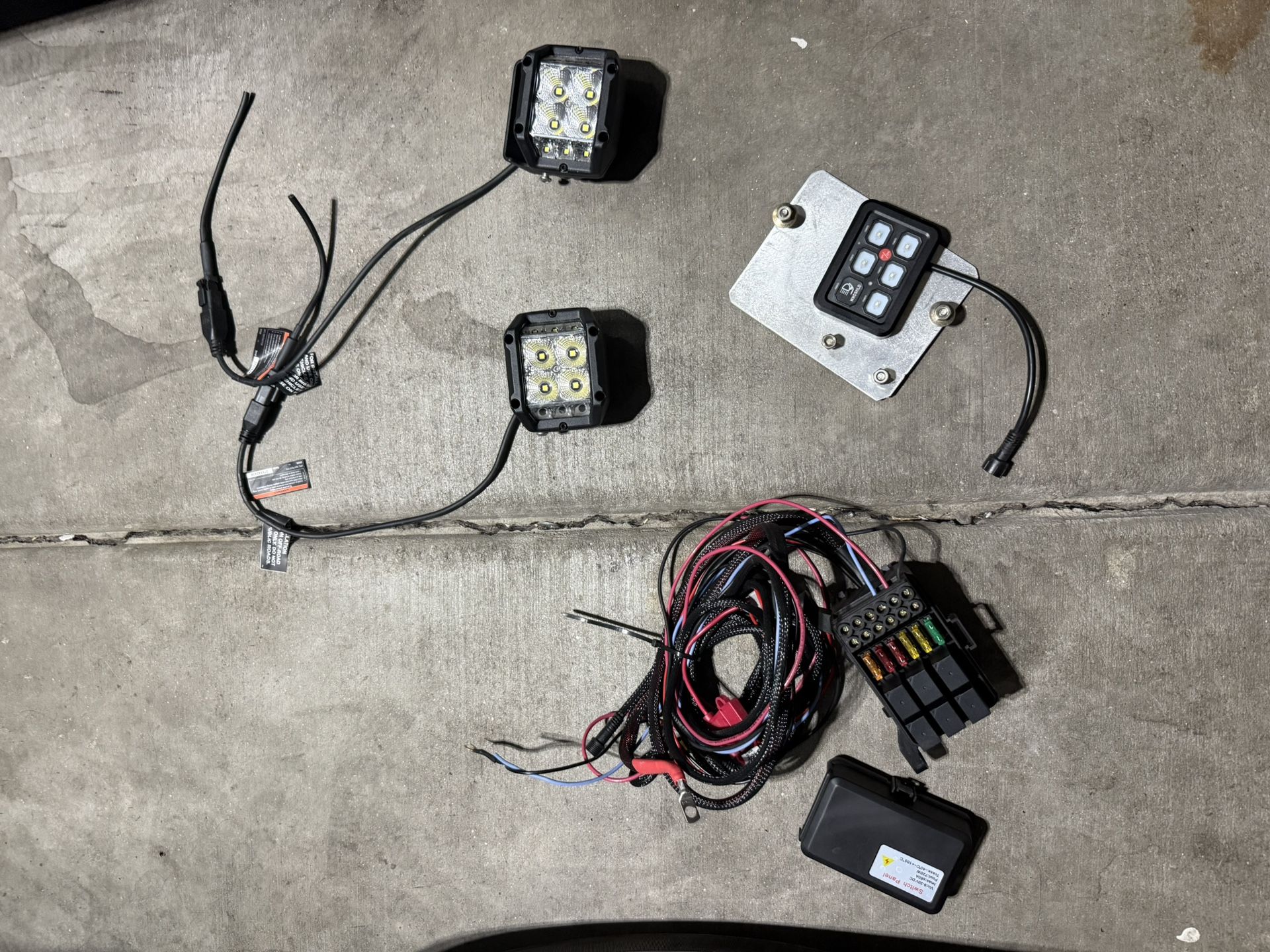 Off Road Lights LED switch Panel