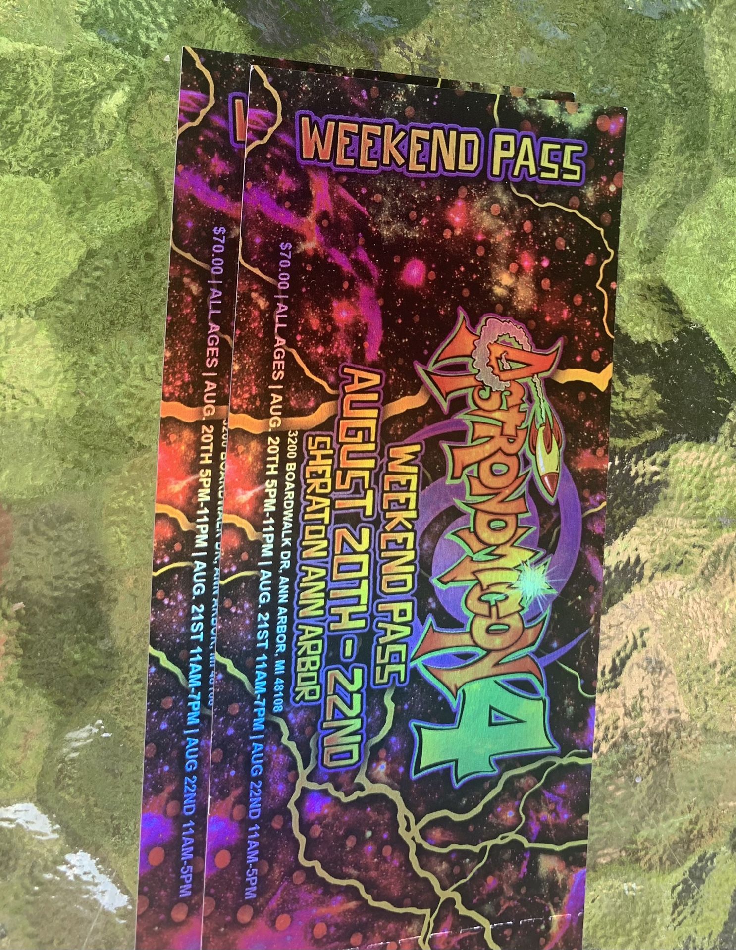 2astronomicon 4 Weekend Passes 