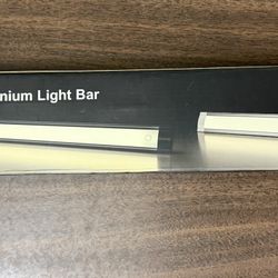 MYPLUS Under Cabinet LED Light Bar, 12”, Black, BR111