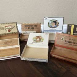 Vintage Cigar Boxes
