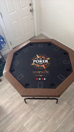 Poker table