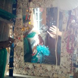 Sea Shell Framed Mirror