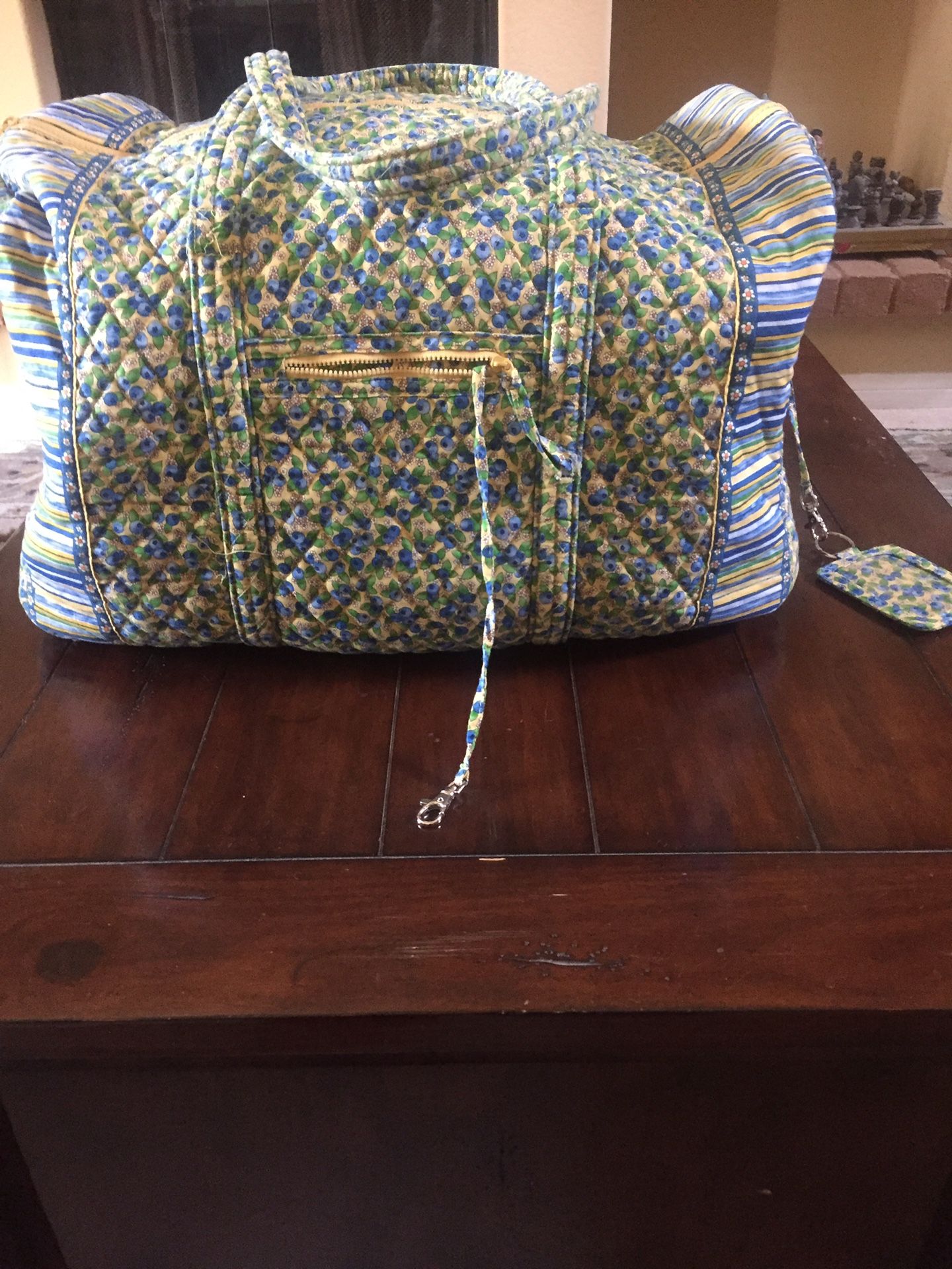 Elizabeth Austen Quilted Large Carry On Bag