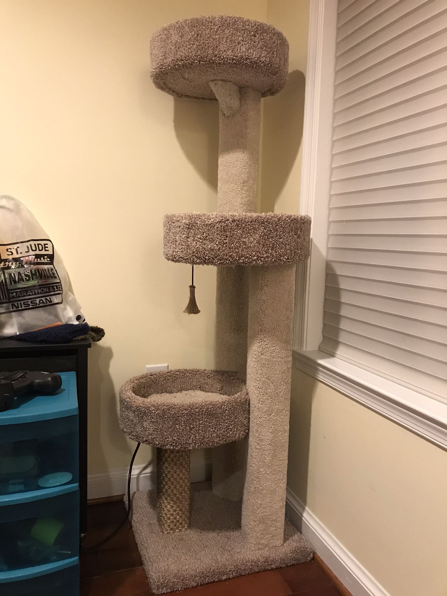 Three-Level Cat Tower