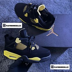 Air Jordan Thunder 4s sizes 8-11.5 men $170 Brand New !