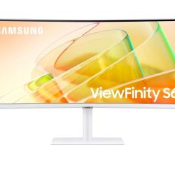 Samsung - 34" ViewFinity S65TC Wide Curved Monitor