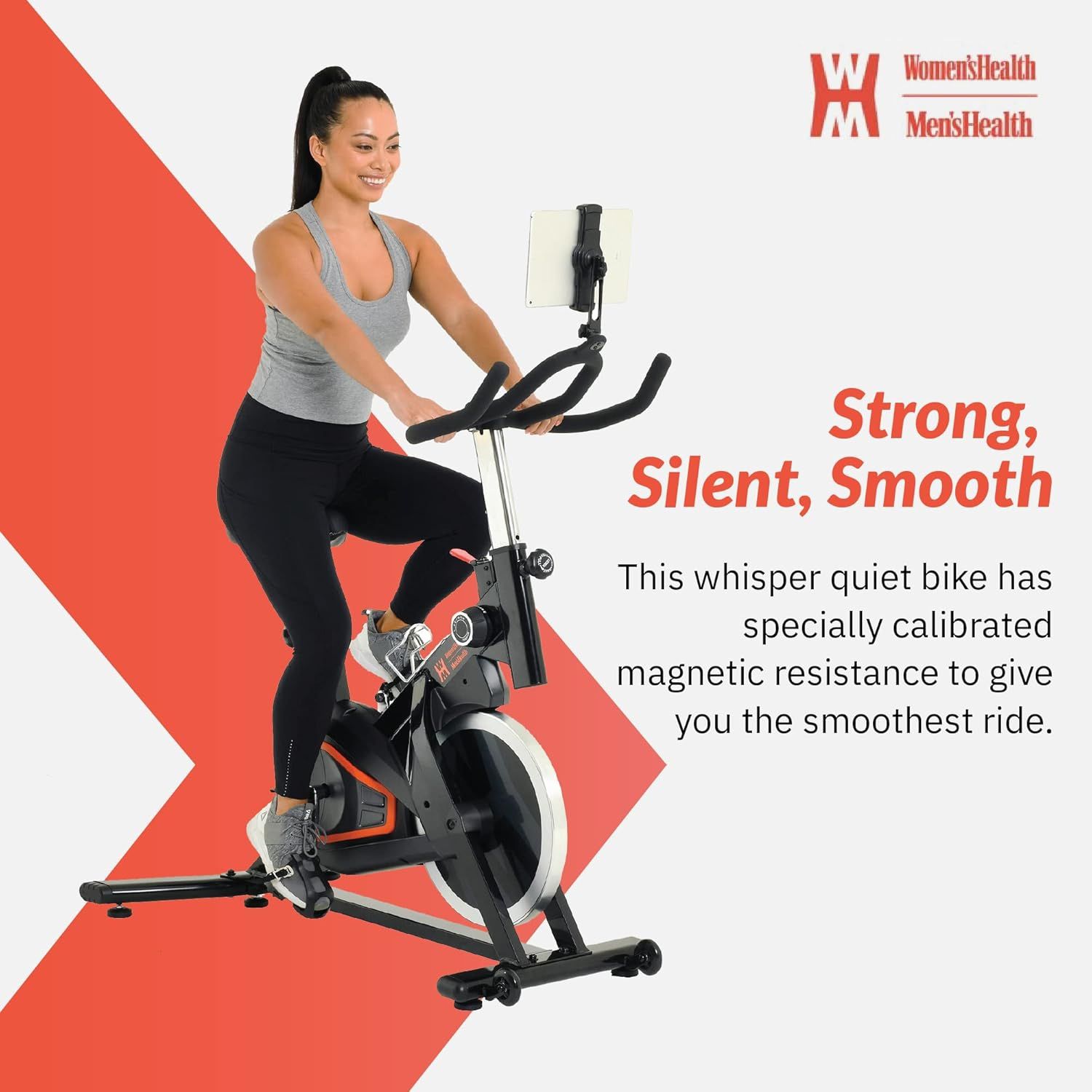 Indoor Cycling Exercise Bike – Bluetooth Smart, 14 Level