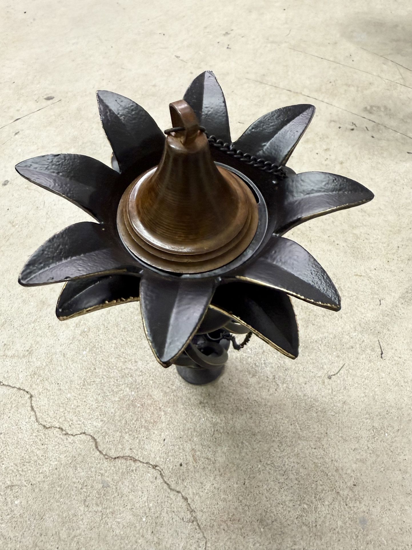 Iron Candle Holder