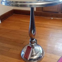 Chrome End Table. Made In india..New Item