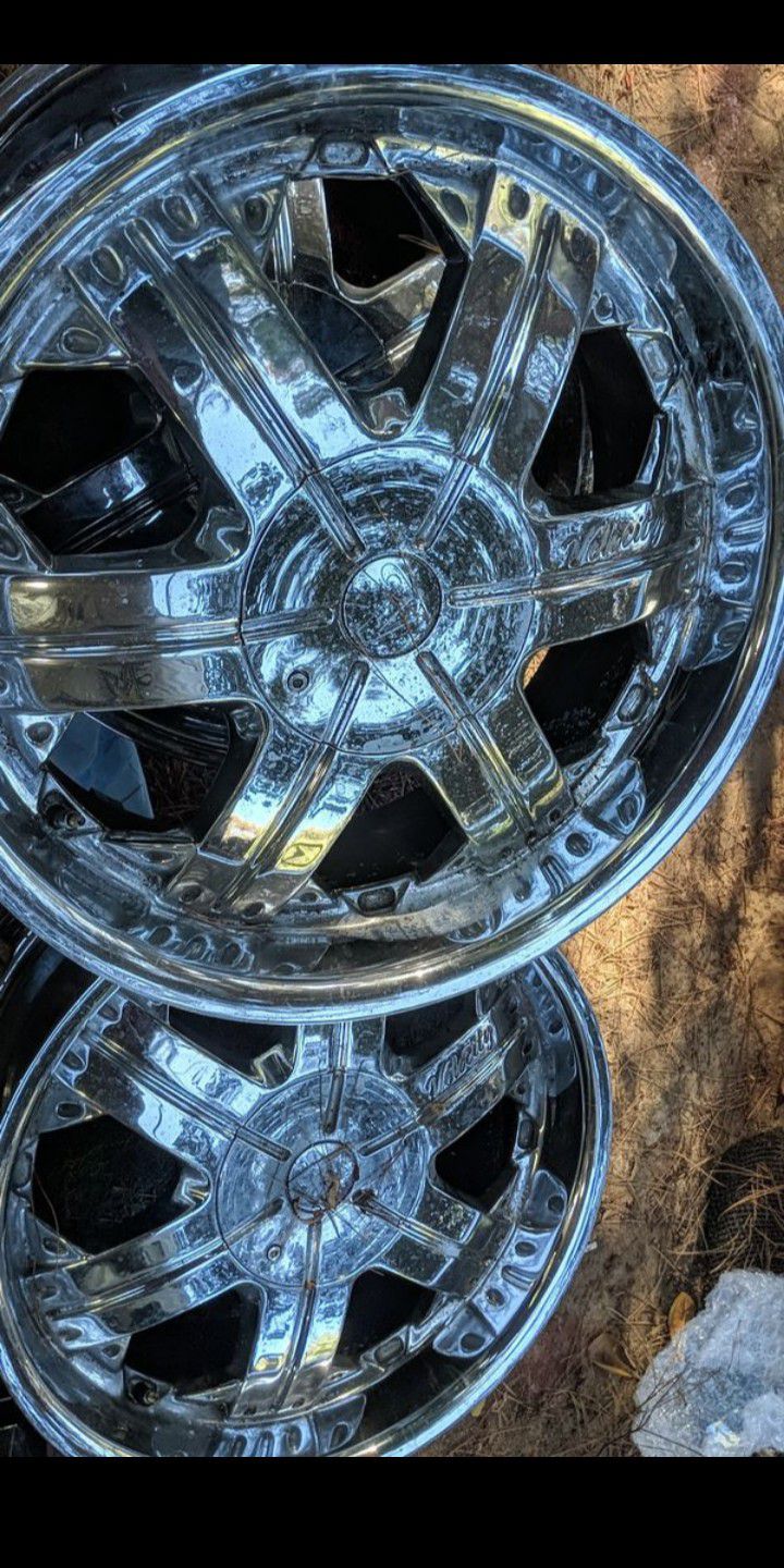 20 inch Velocity Rims with tires