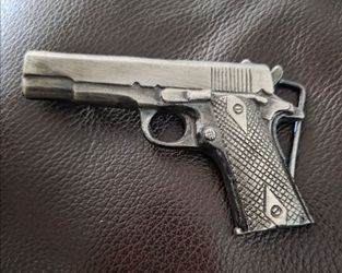 Vintage 1911 shaped Belt buckle