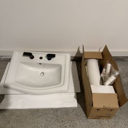 Western Pottery Basin Pedestal Combo (L233-200)
