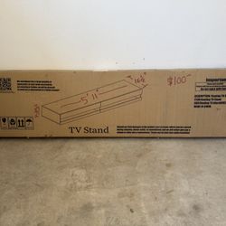 Floating TV Stand (black) Brand New!