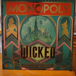 Monopoly Wicked Board Game 