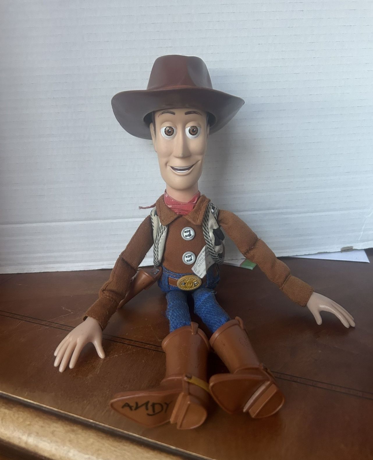 Disney Pixar Toy Story And Beyond 2006 Talking Pull String Woody