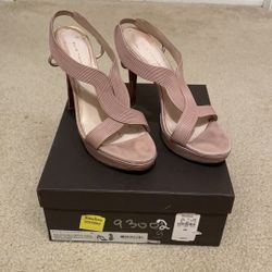 ELIE TAHARI Cleopatra Platform Sandals - “Old Gold”