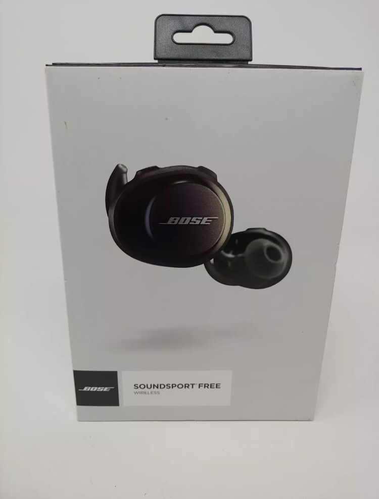 Bose SoundSport Free Bluetooth Wireless In-Ear Headphones Earbuds - Black