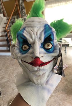 New evil clown mask