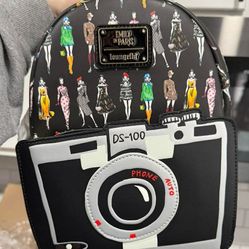 Emily In Paris Loungefly Backpack NWT 