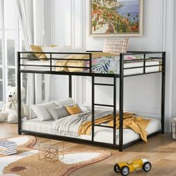 Twin Loft Bed Metal Frame