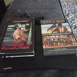 Blurey Samsung. has no remote control   y 2 películas de DV