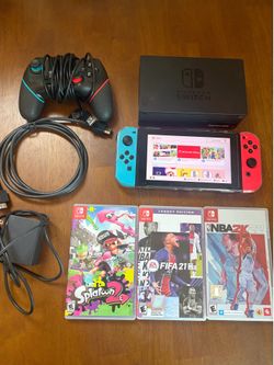 Switch + games bundle