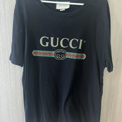 Gucci Vintage T-Shirt Black Authentic