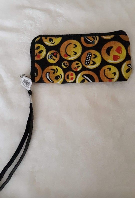 Emoji Wristlet Purse