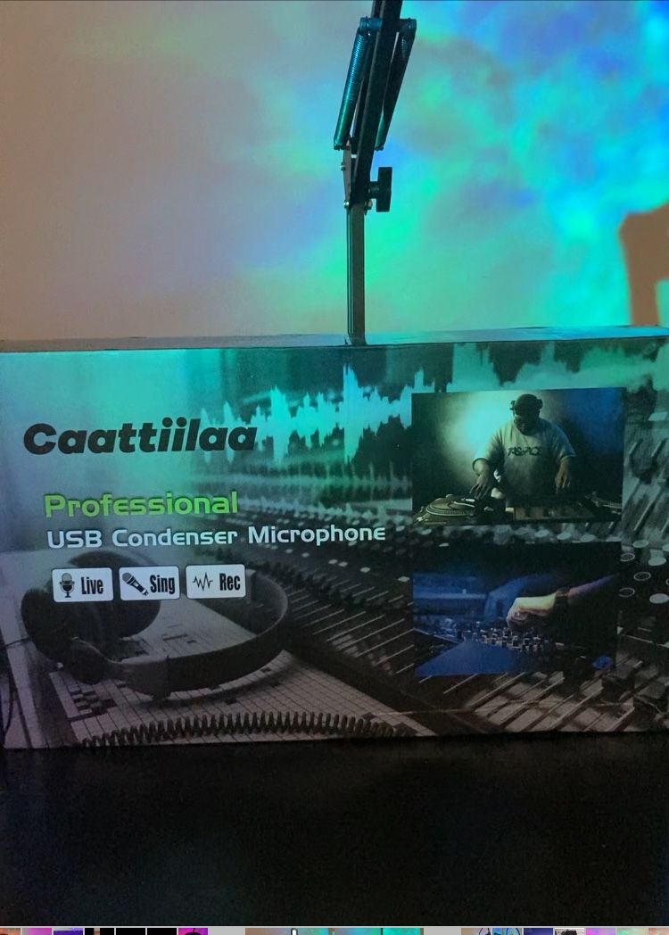 Caattiilaa Professional USB Condenser Mic