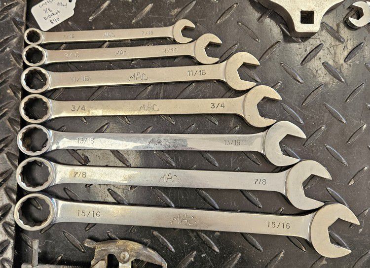 MAC Tools Combination SAE Wrenches