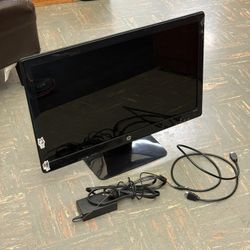 HP 2511x 25” Widescreen LED Backlit LCD Monitor Computer Display w/ Power Cord & HDMI Cable — VGA HDMI DVI-D HDCP