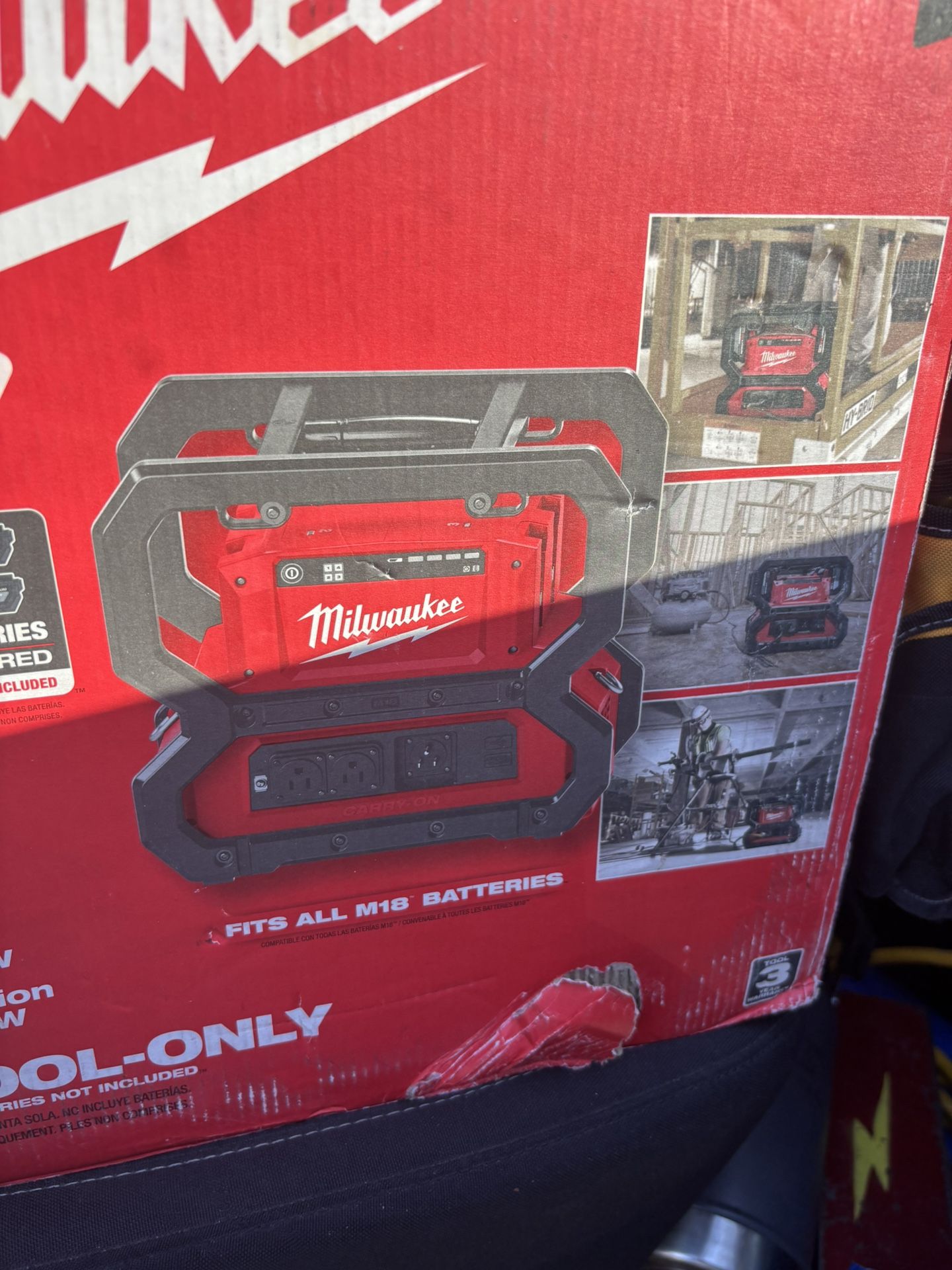 Milwaukee Battery Generator