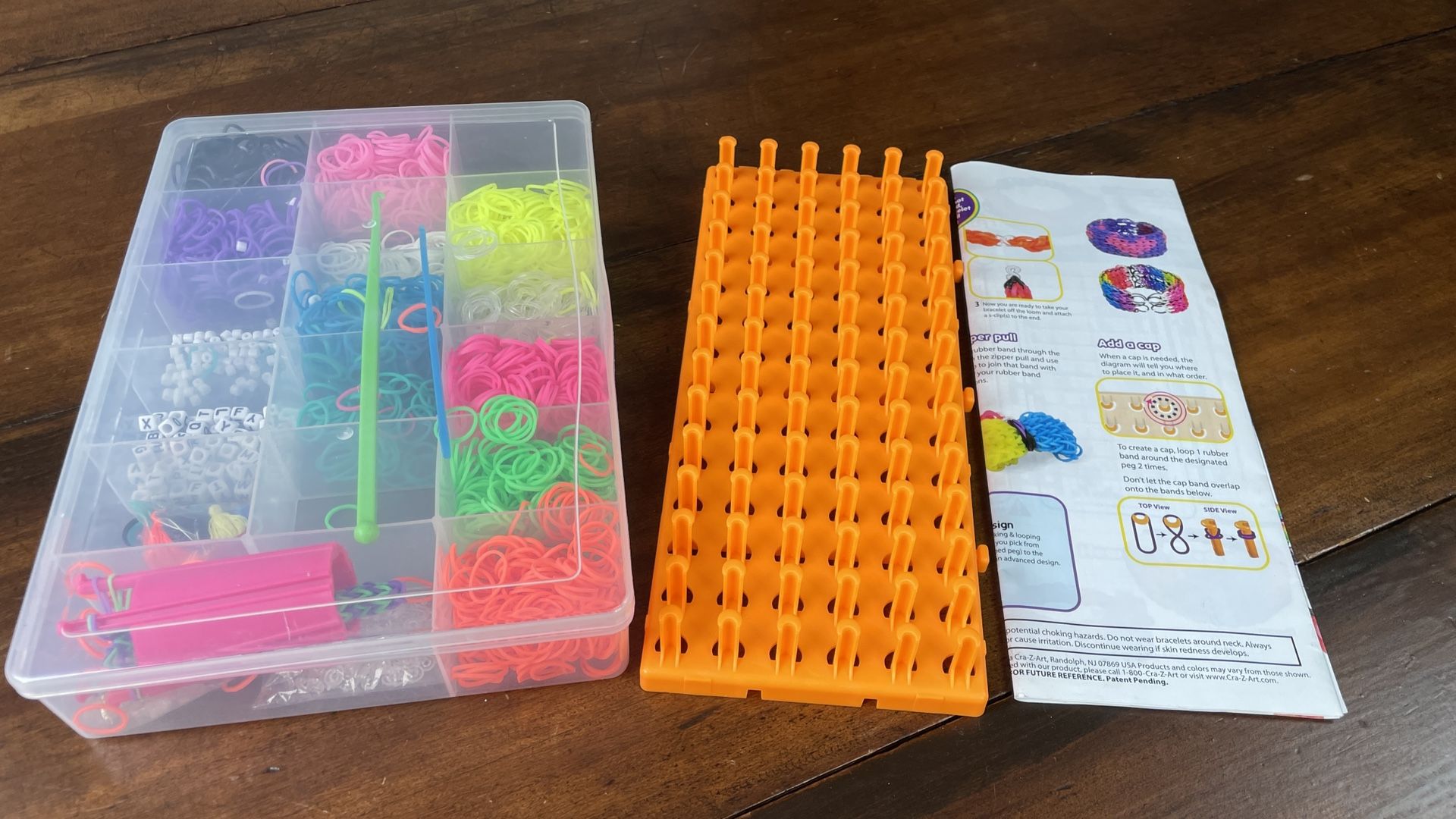 Super Cra-Z-Loom with Neon Bands Bracelet Maker Kit