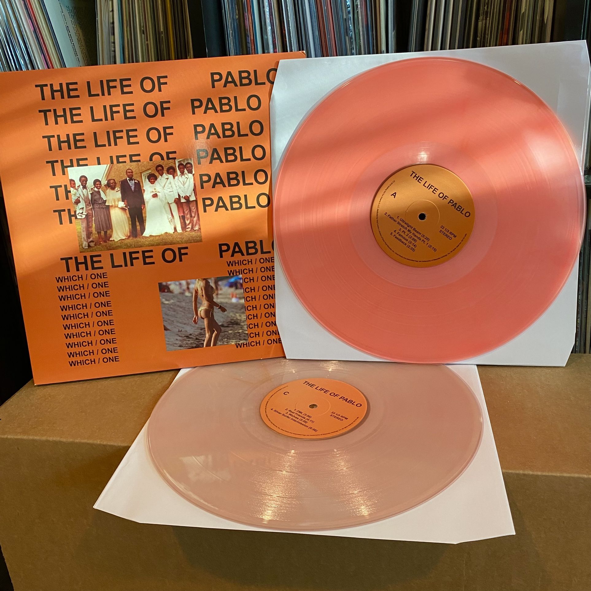 Kanye West The Life Of Pablo Vinyl Record Album for Sale in