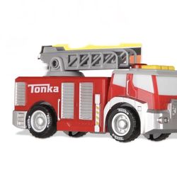 Tonka Fire Truck Mighty Force Lights Toy Truck Vehicle