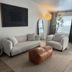 Sofa And Chair ( Delivery Available )