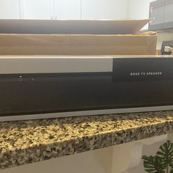 BOSE TV SPEAKER SOUNDBAR NEVER OPENED