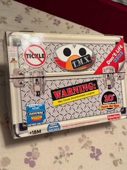 10th Anniversary BOXED TICKLE ME ELMO 2006 NEVER USED - Introduced in 1996