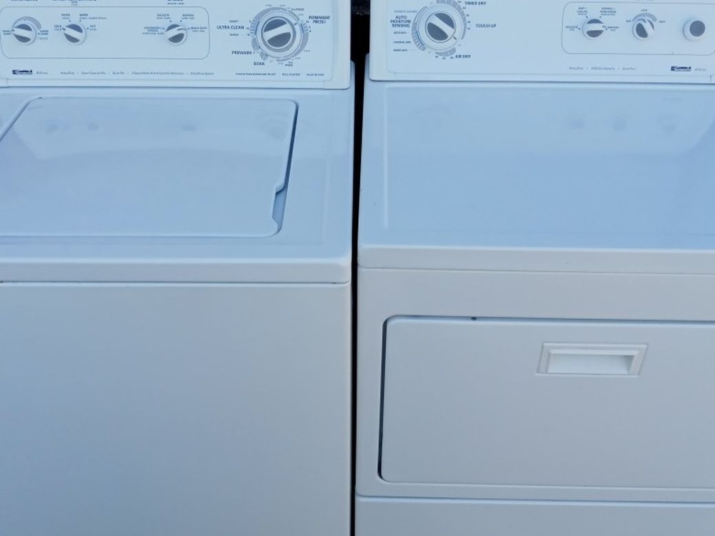 KENMORE WASHER AND DRYER SET
