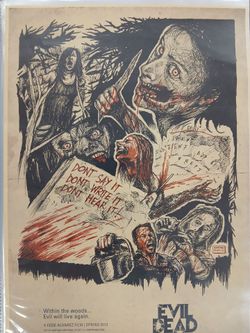 Evil Dead 2013 Fan Art Movie Poster