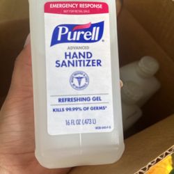 4 Pack Of Hand Sanitizer Purely Advanced
