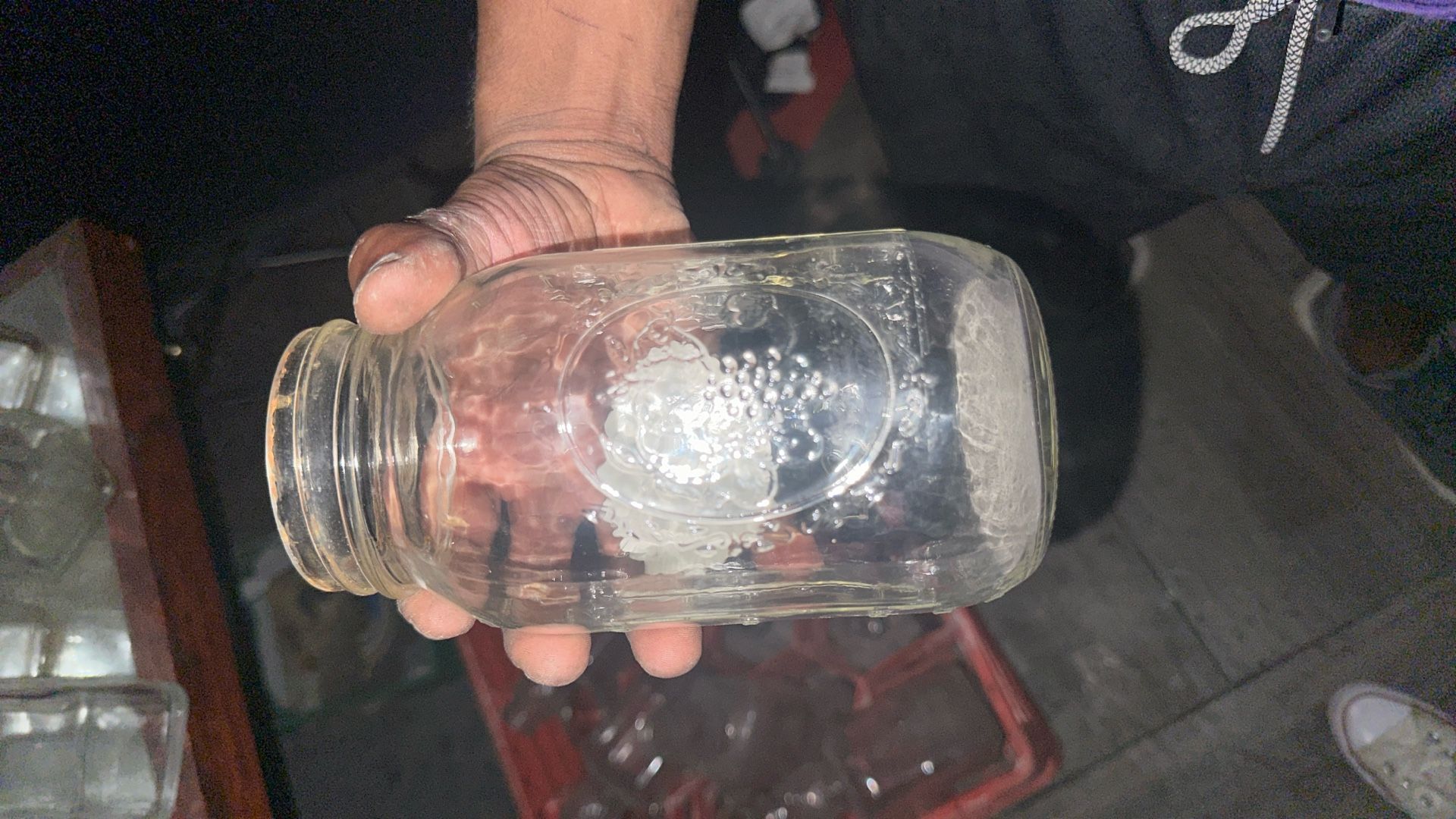 Rare Midget Fruit Jar! 
