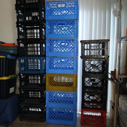 Milk Crates - Office File Crates 