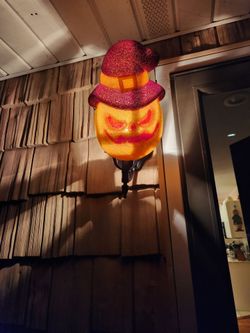 Halloween Pumpkin Jack-o'-Lantern Light Cover New