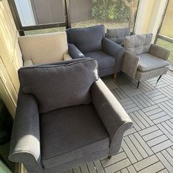 5 Modern Upholstered Accent Chairs 