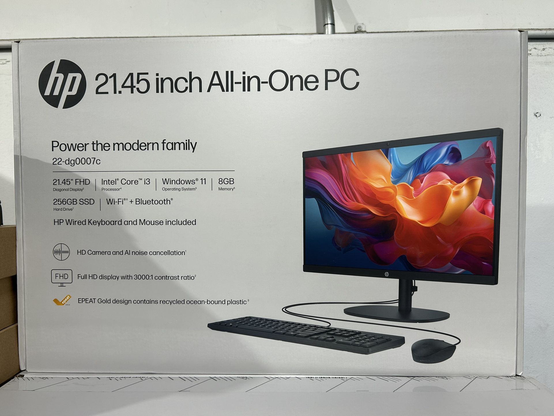 HP 21.45 Inch All In One PC 