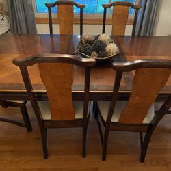 Dining Set With Buffet Cabinet 