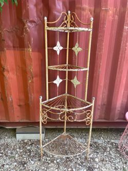 Wrought iron stand
